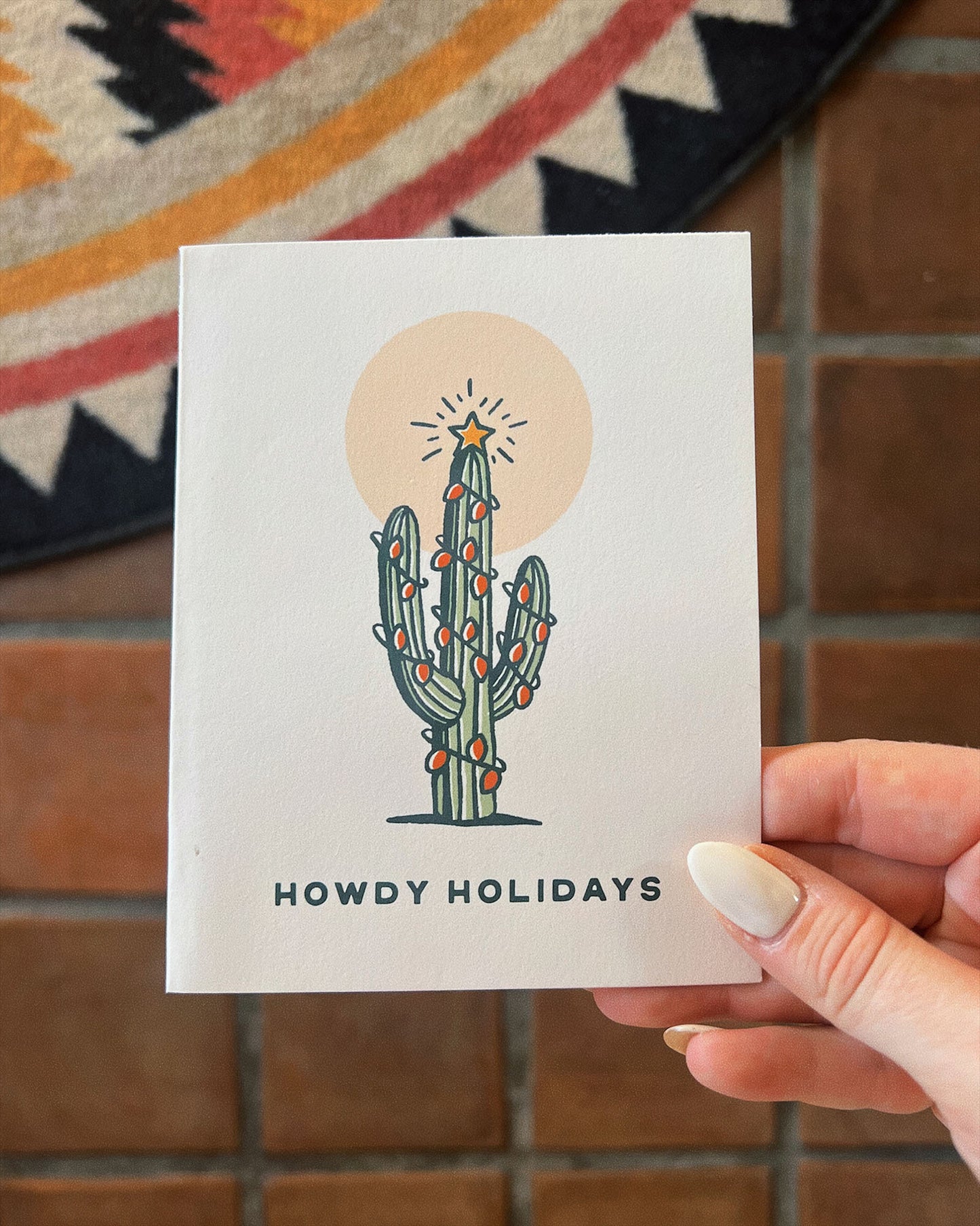 Howdy Holidays Card: 8 Pack