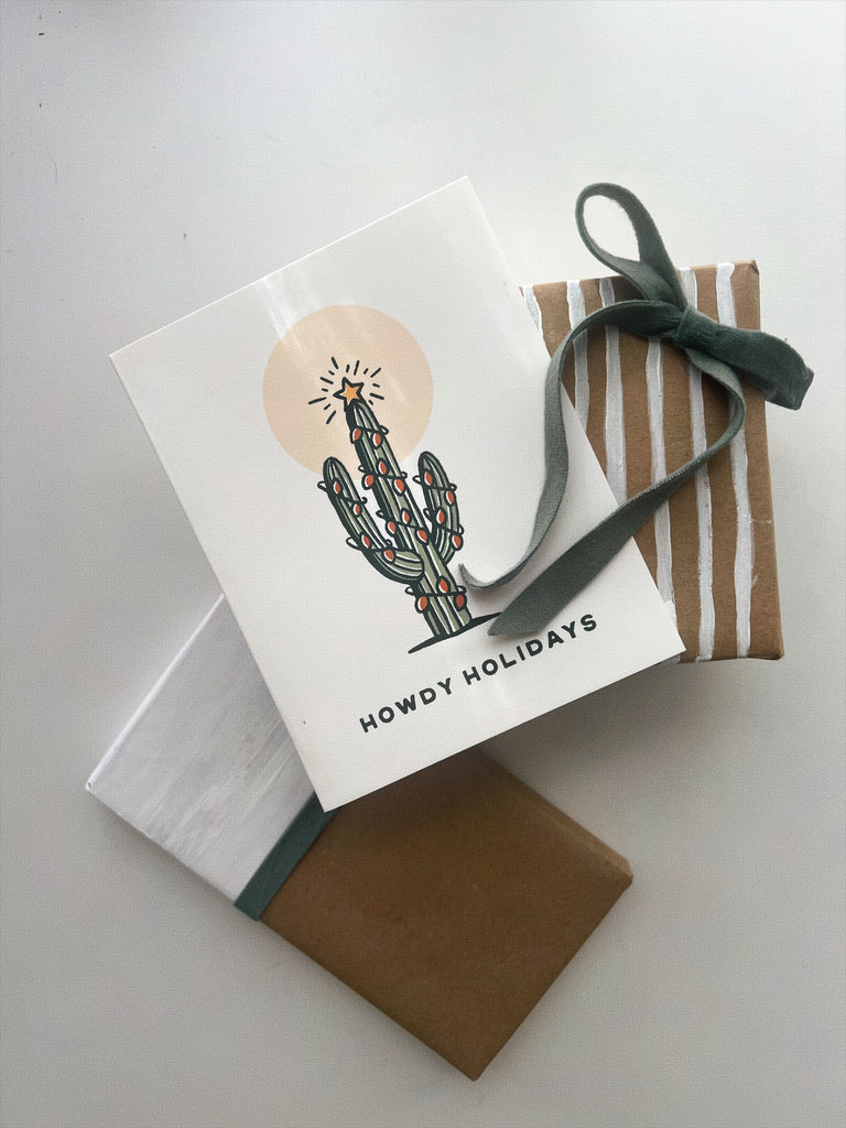 Howdy Holidays Card: 8 Pack