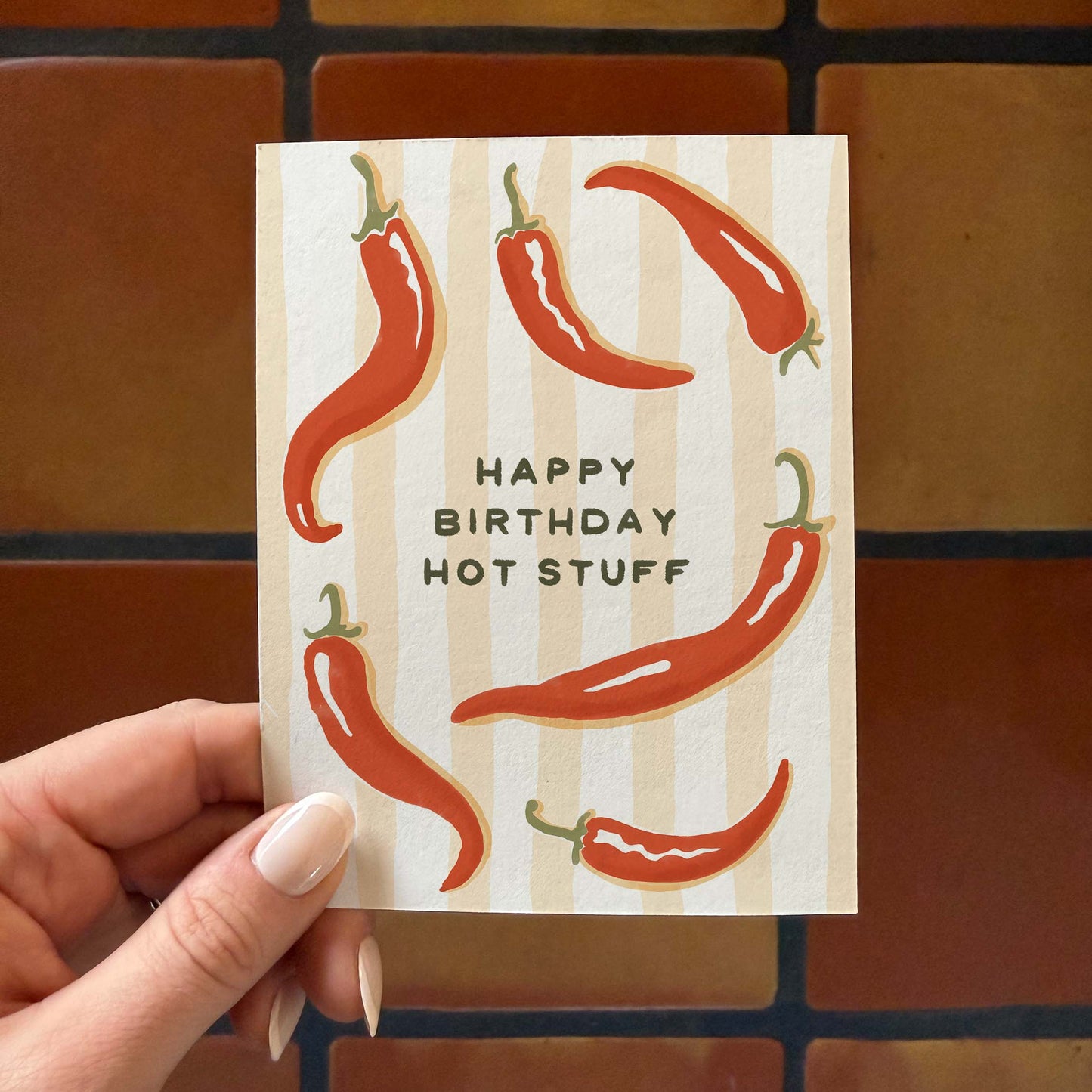"Hot Stuff" Birthday Card
