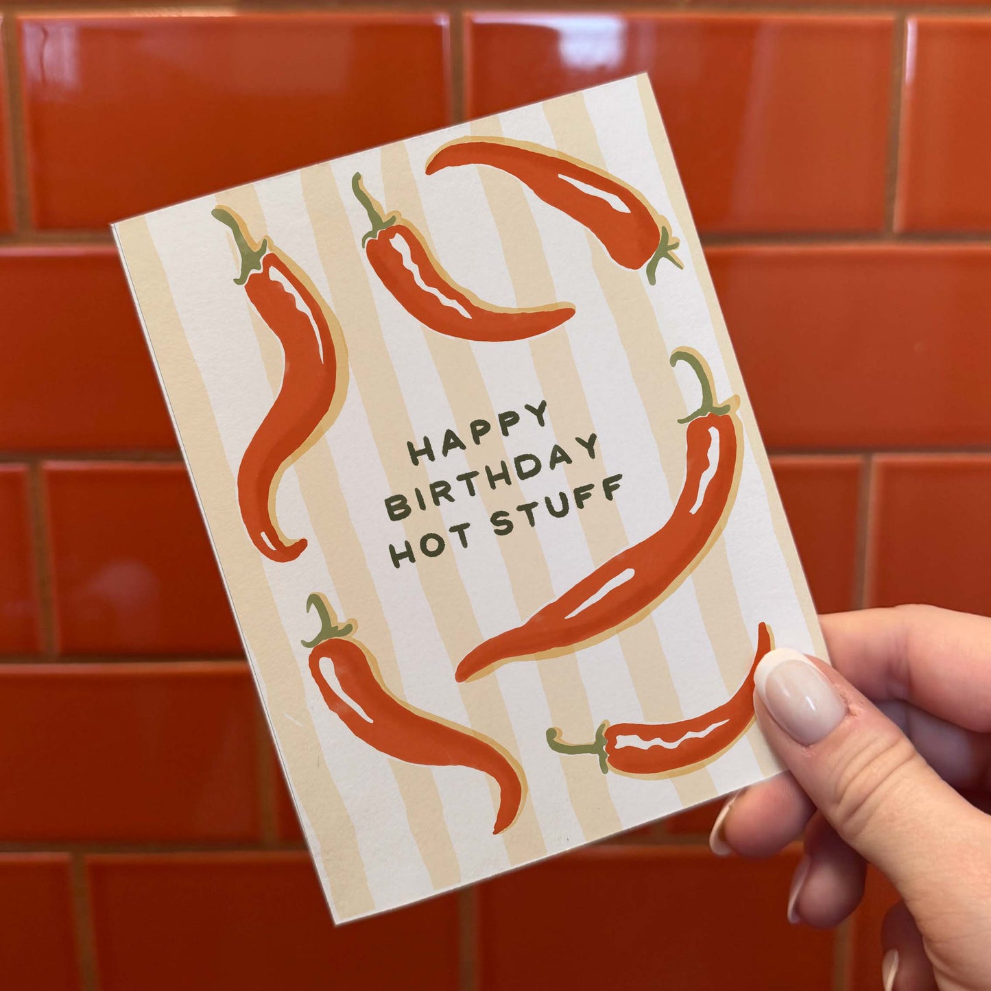 "Hot Stuff" Birthday Card