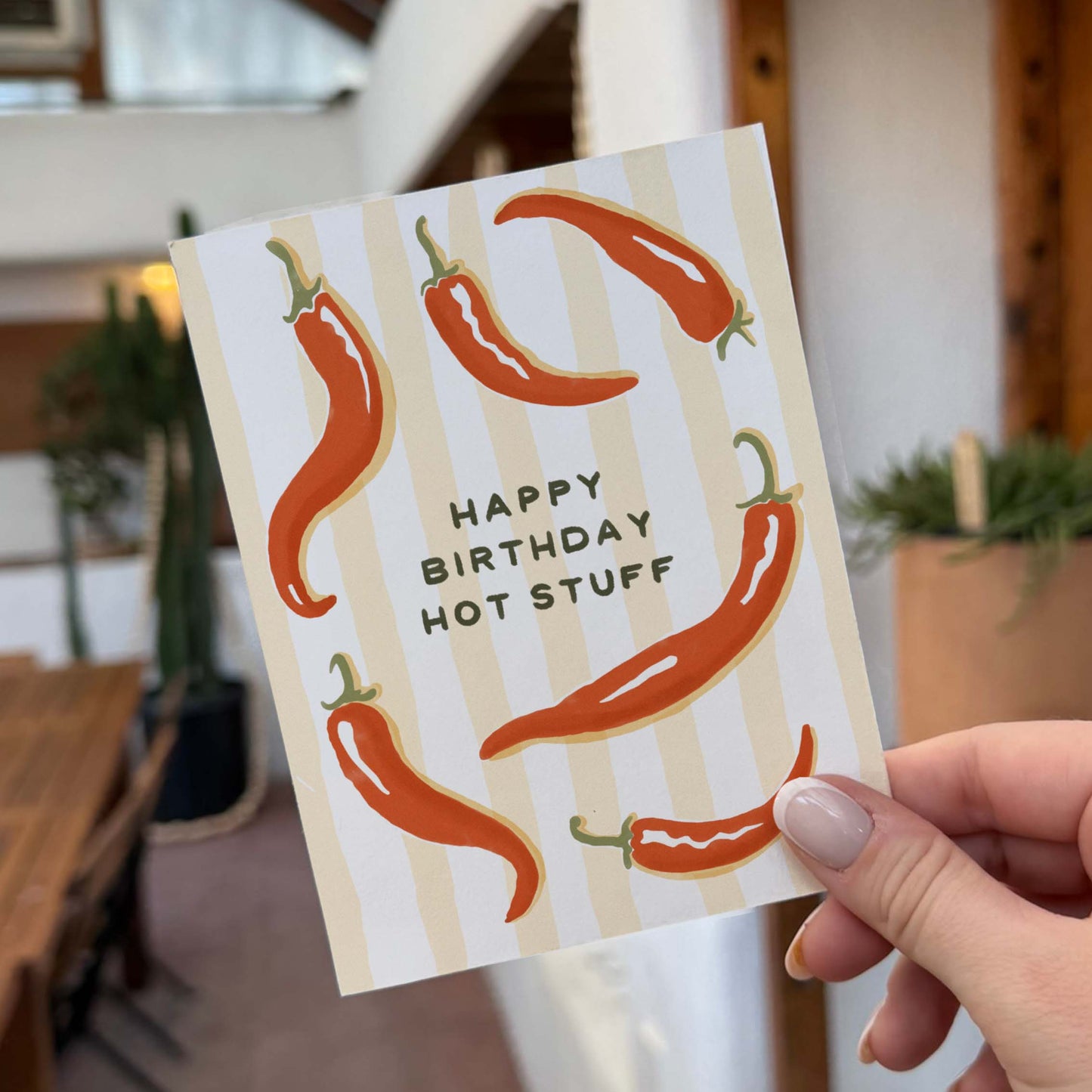 "Hot Stuff" Birthday Card