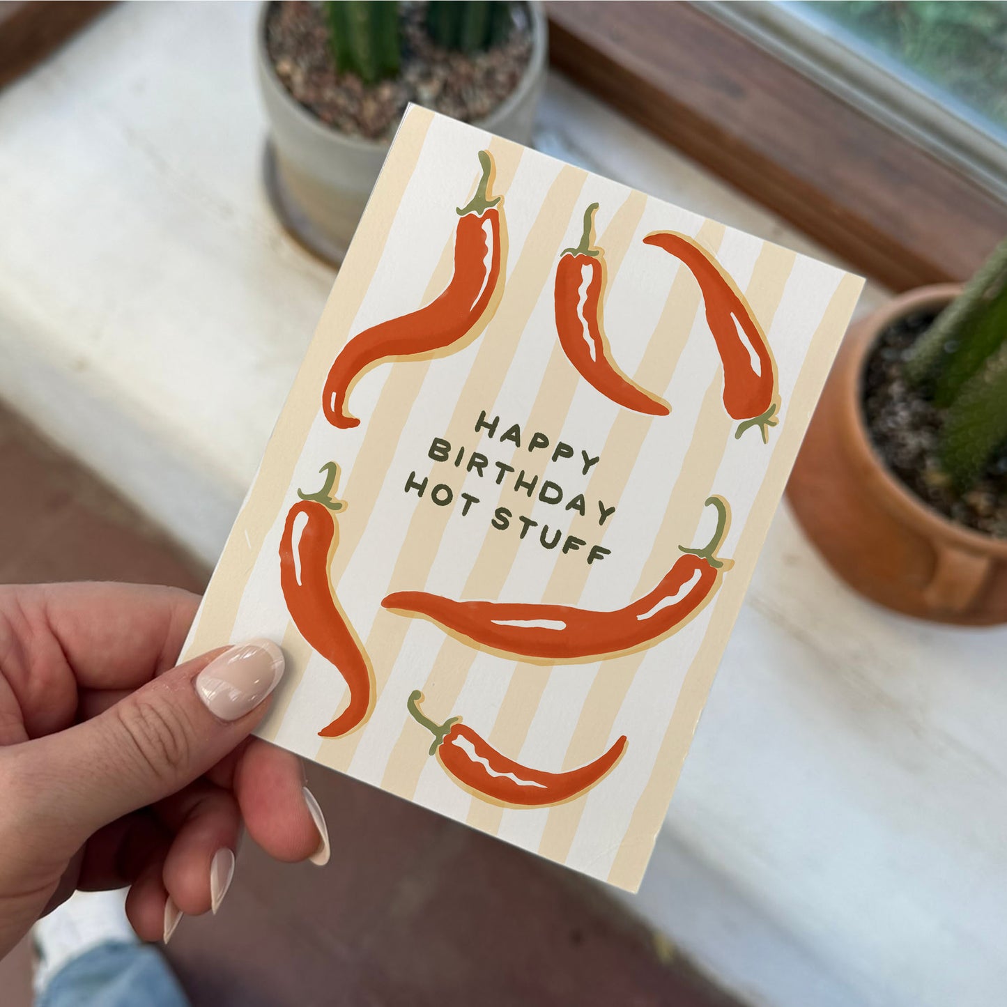 "Hot Stuff" Birthday Card