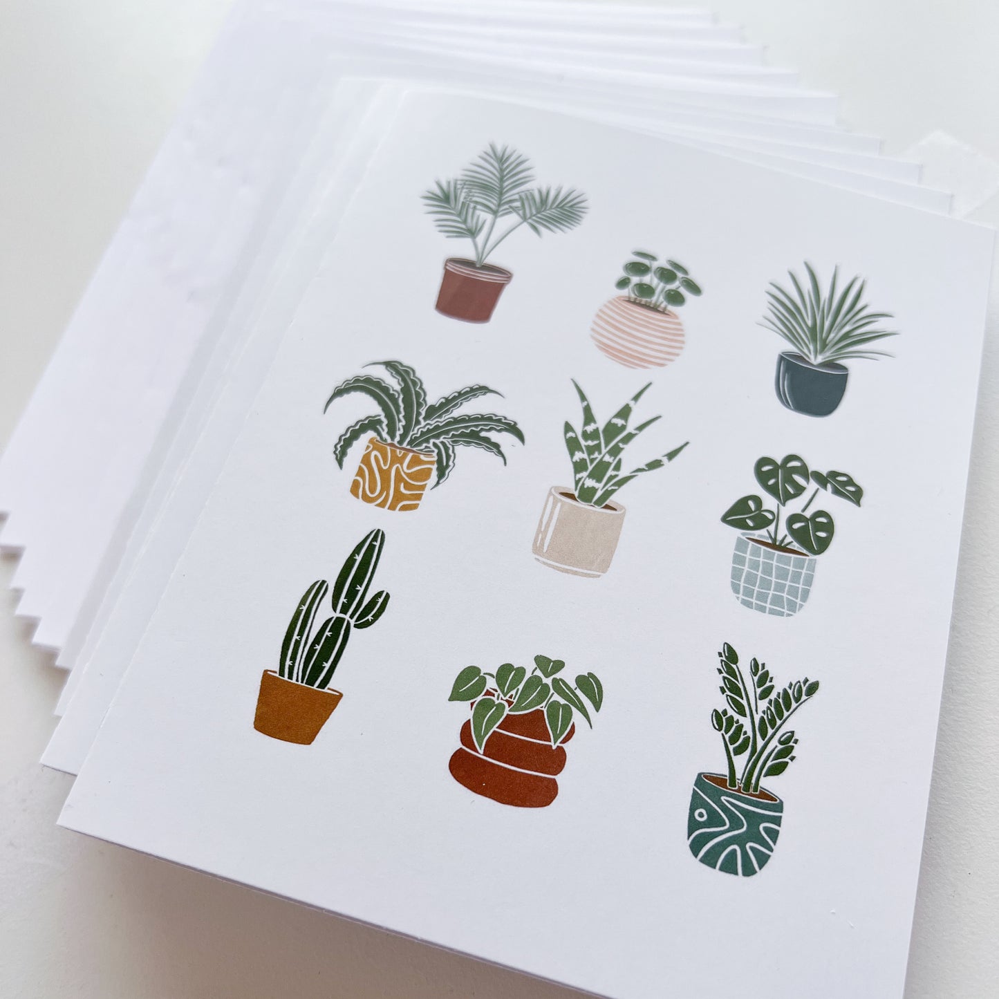 Plant Greeting Cards: 8 Pack