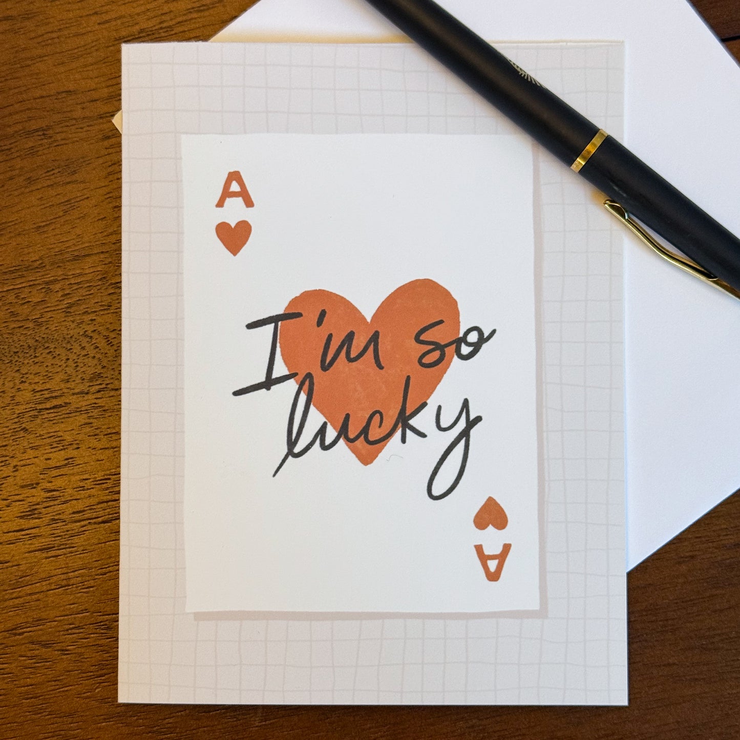 "So Lucky" Card