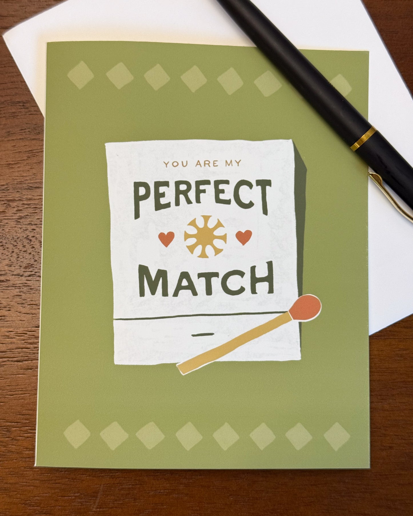 "Perfect Match" Card