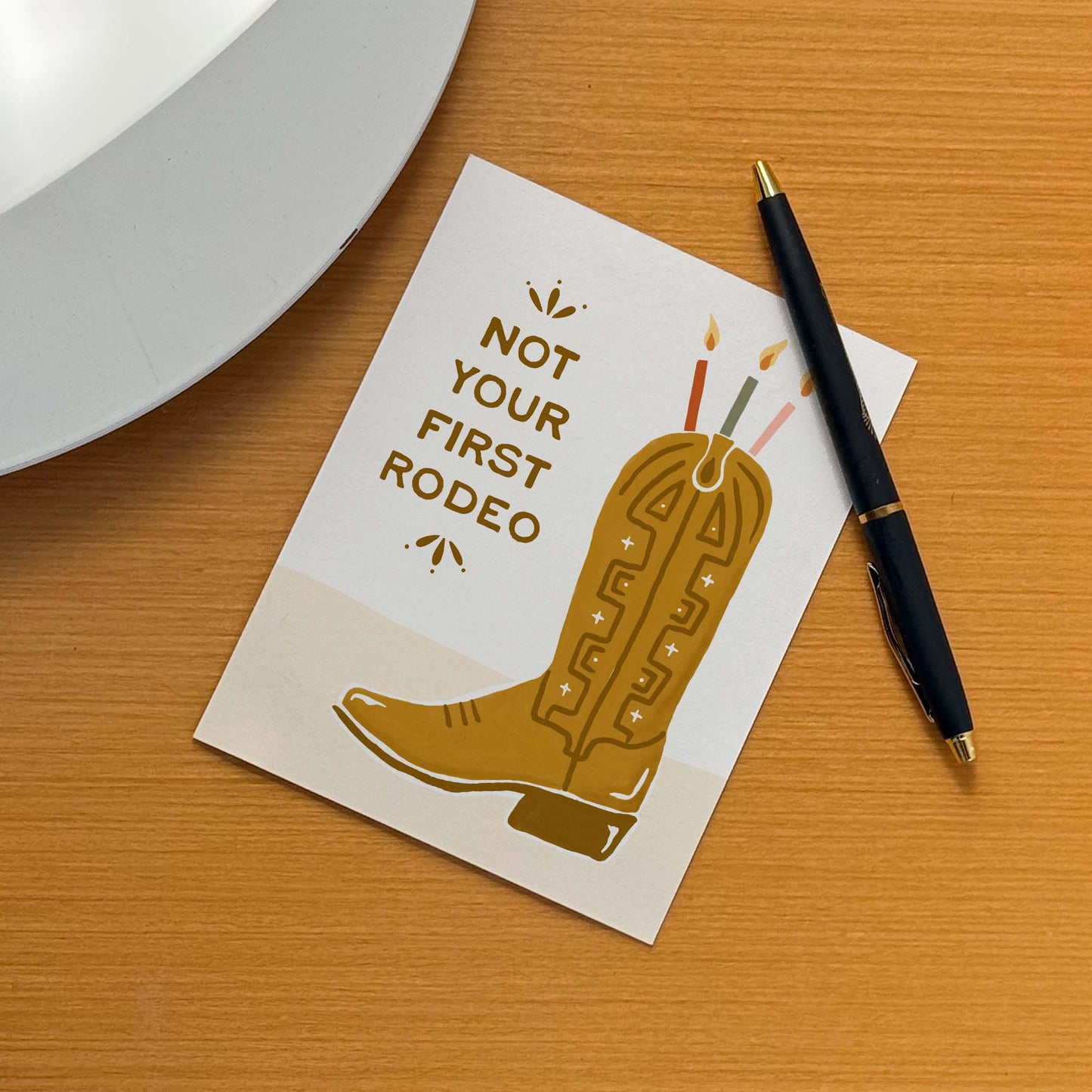 "Not Your First Rodeo" Birthday Card