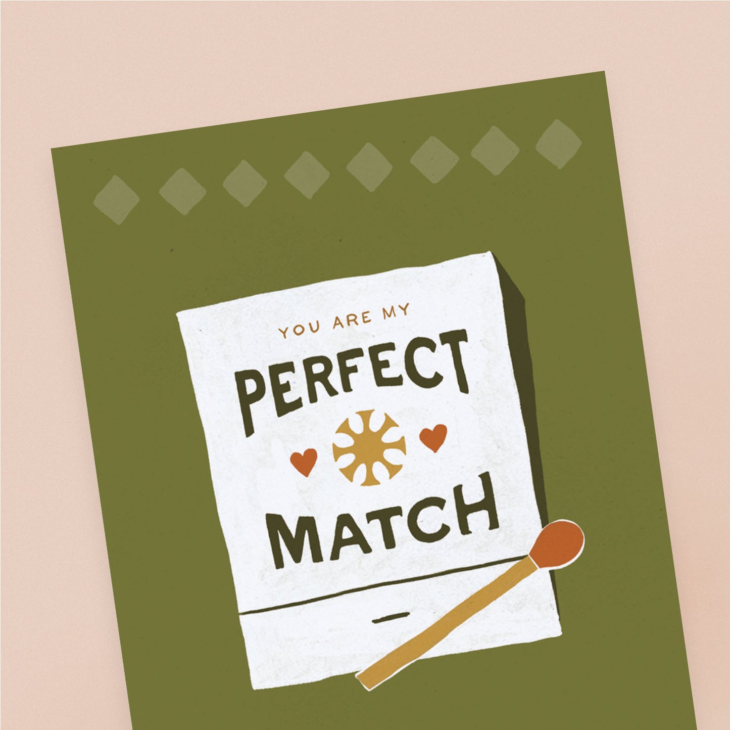 "Perfect Match" Card