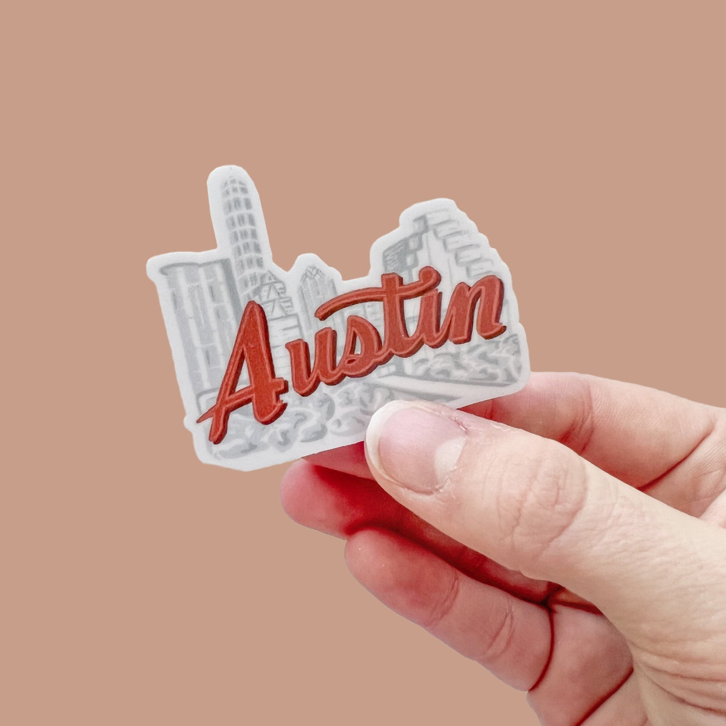 Austin Skyline Sticker
