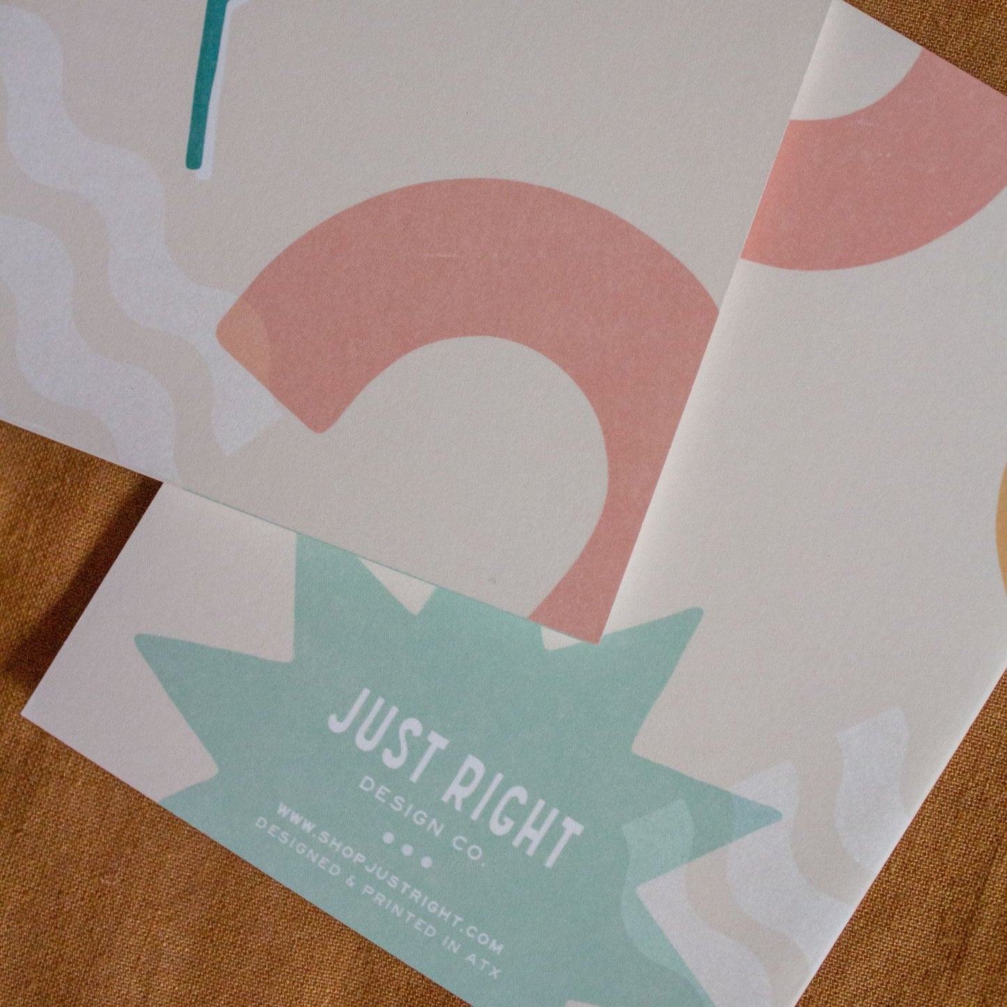 YAY Abstract Celebration Card