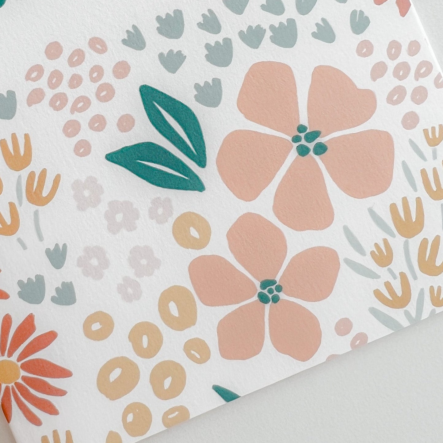 Close-up of Floral Mother's Day Card