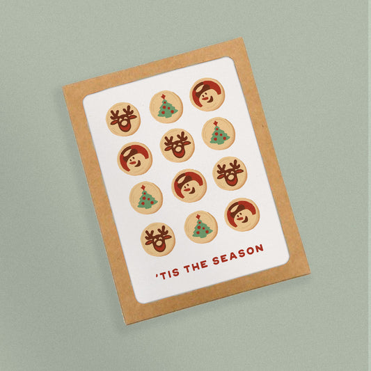 Christmas Cookie Card: 8 Pack