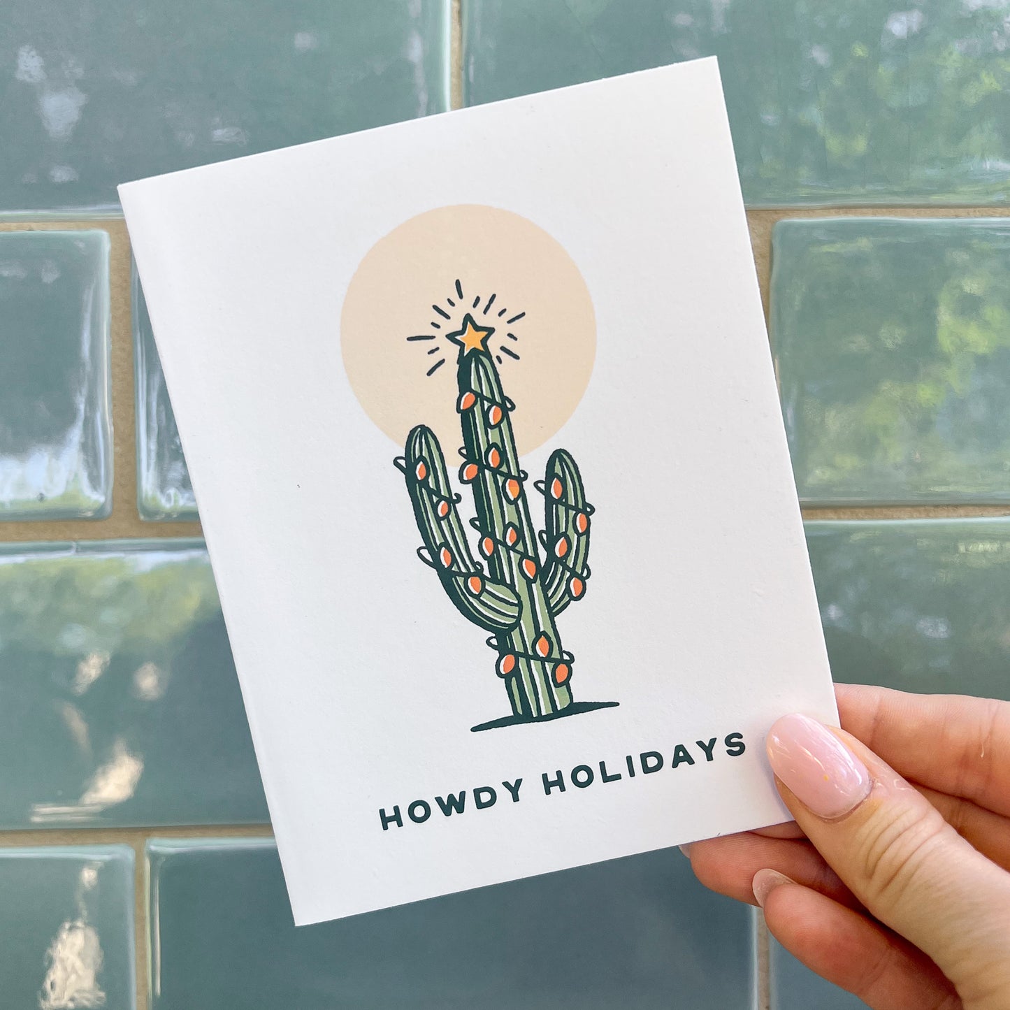 Howdy Holidays Card: 8 Pack