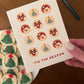 Christmas Cookie Card: 8 Pack