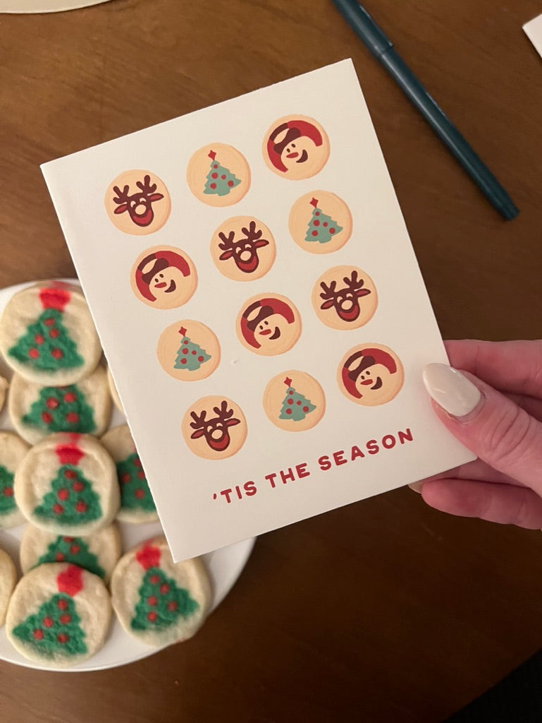 Christmas Cookie Card: 8 Pack