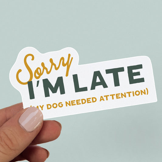 Needy Dog Sticker