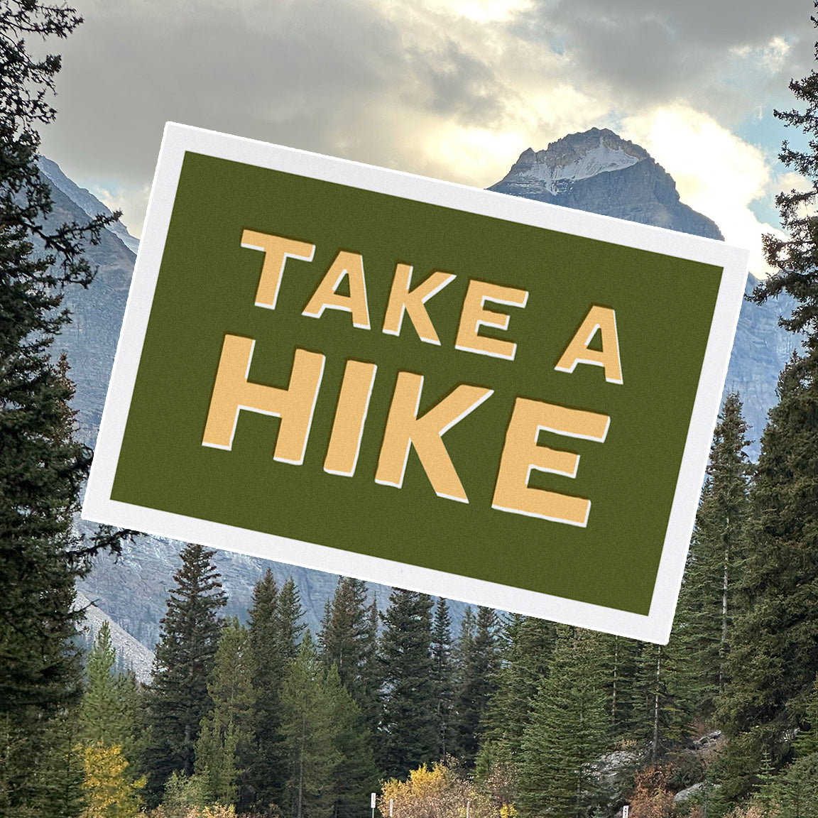 Take a Hike Sticker