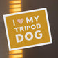 Tripod Dog Sticker