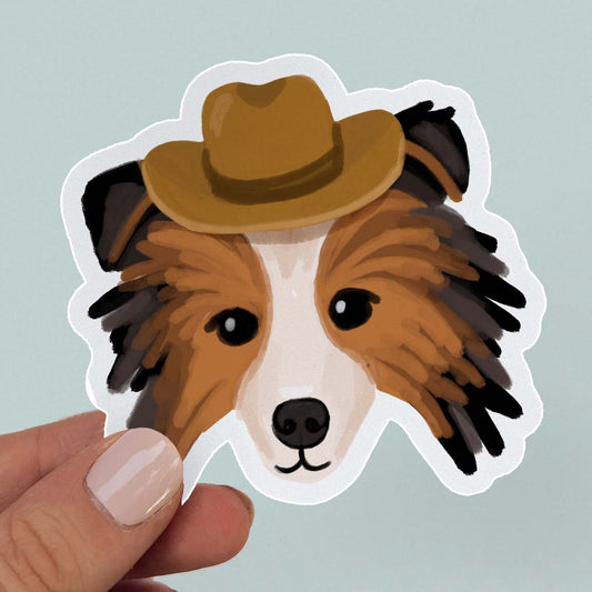 Shetland Sheepdog  (also known as Sheltie) sticker