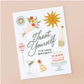 "Treat Yourself" Birthday Card