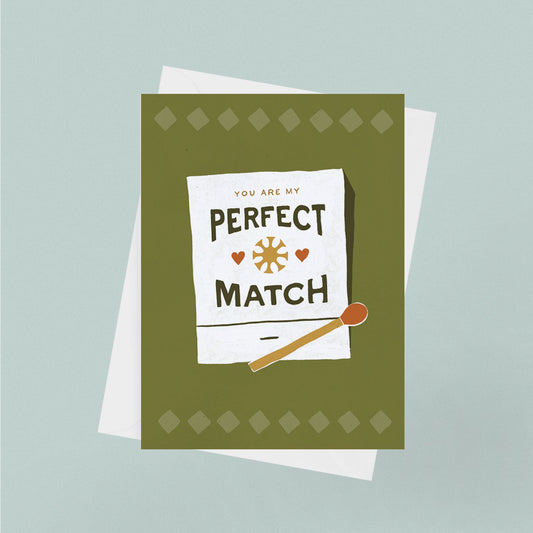 "Perfect Match" Card