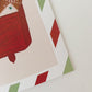Seasons Greeting Vintage Mailbox Card:  Pack