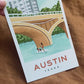Austin Paddle Board Postcard