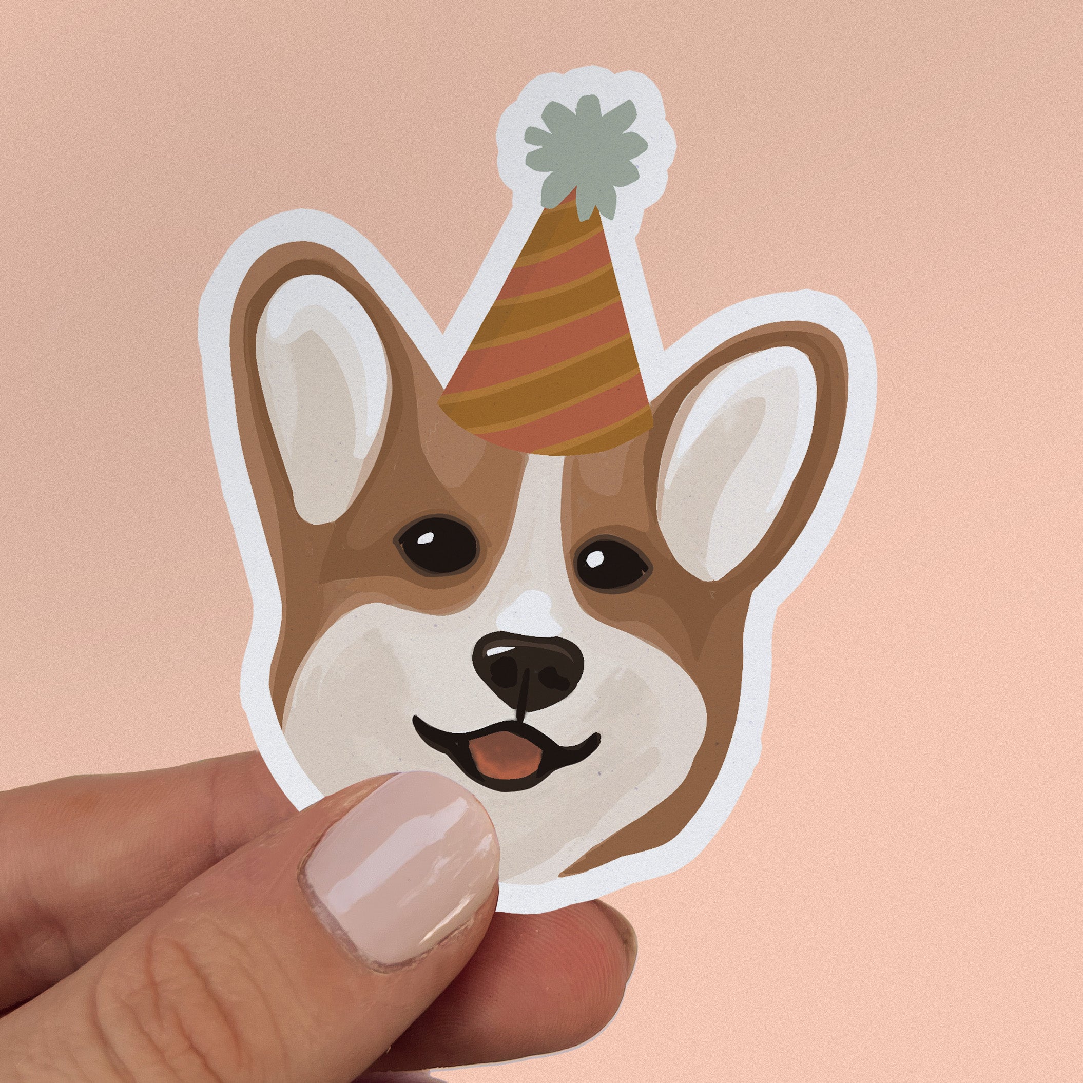 Corgi sales birthday hat