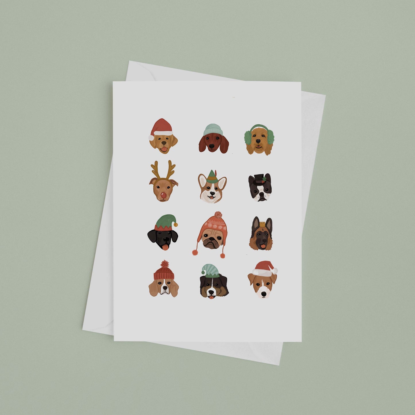 3 Pack: Illustrated Holiday Cards