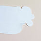 Howdy sticker with 2 rips in the paper backing