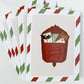 Stack of Holiday Cards featuring a red vintage mailbox with the words "Season's Greetings"