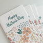 Set of Floral Mother's Day Cards